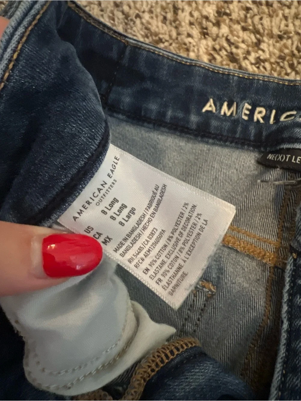 Women’s Dark Blue Stretch Skinny Jeans